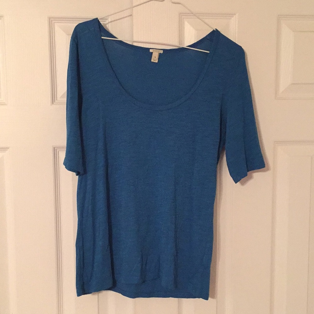J crew royal blue medium top!